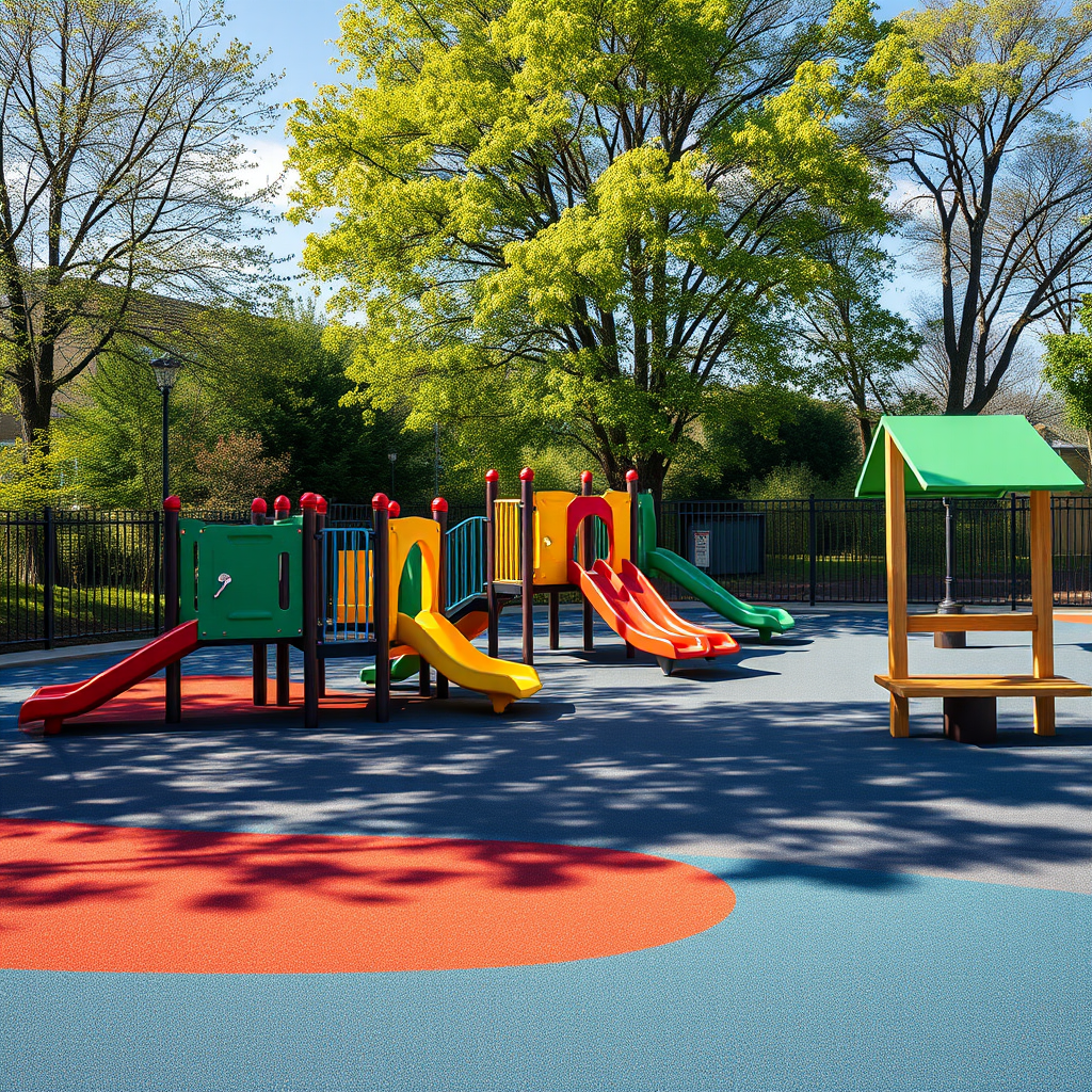 Playground dubbed 'England's saddest' receives makeover